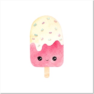 Cute popsicle Posters and Art